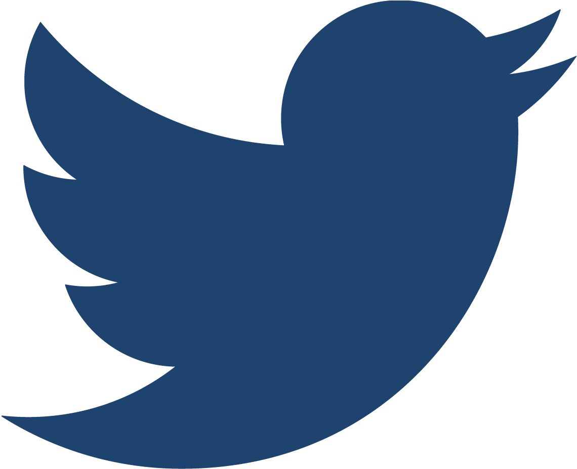 twitter logo blue