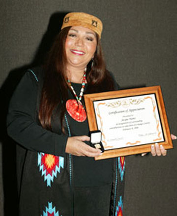 Jacque Nunez, Storyteller, Culture of the California Indian, Service to Schools Countywide