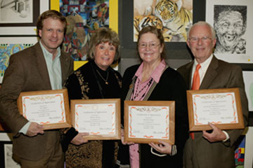 Group Picture - Joe Adams, Bonnie Swann, Meredith Meals, and Ted Smith