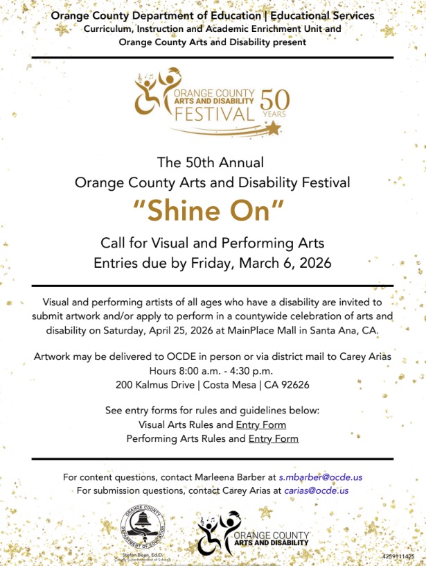 Thumbnail for Orange County Arts and Disability Festival 