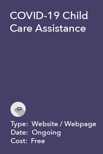 COVID-19 Child Care Assistance