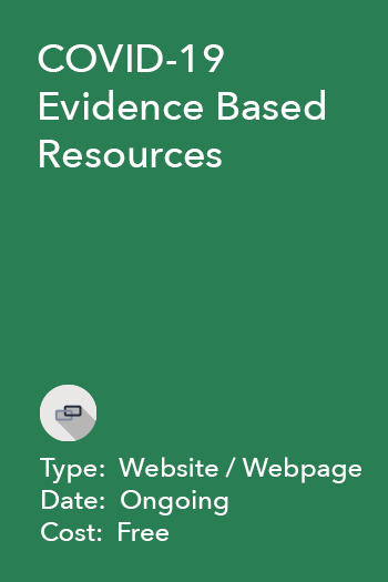 COVID-19 Evidence-Based Resources