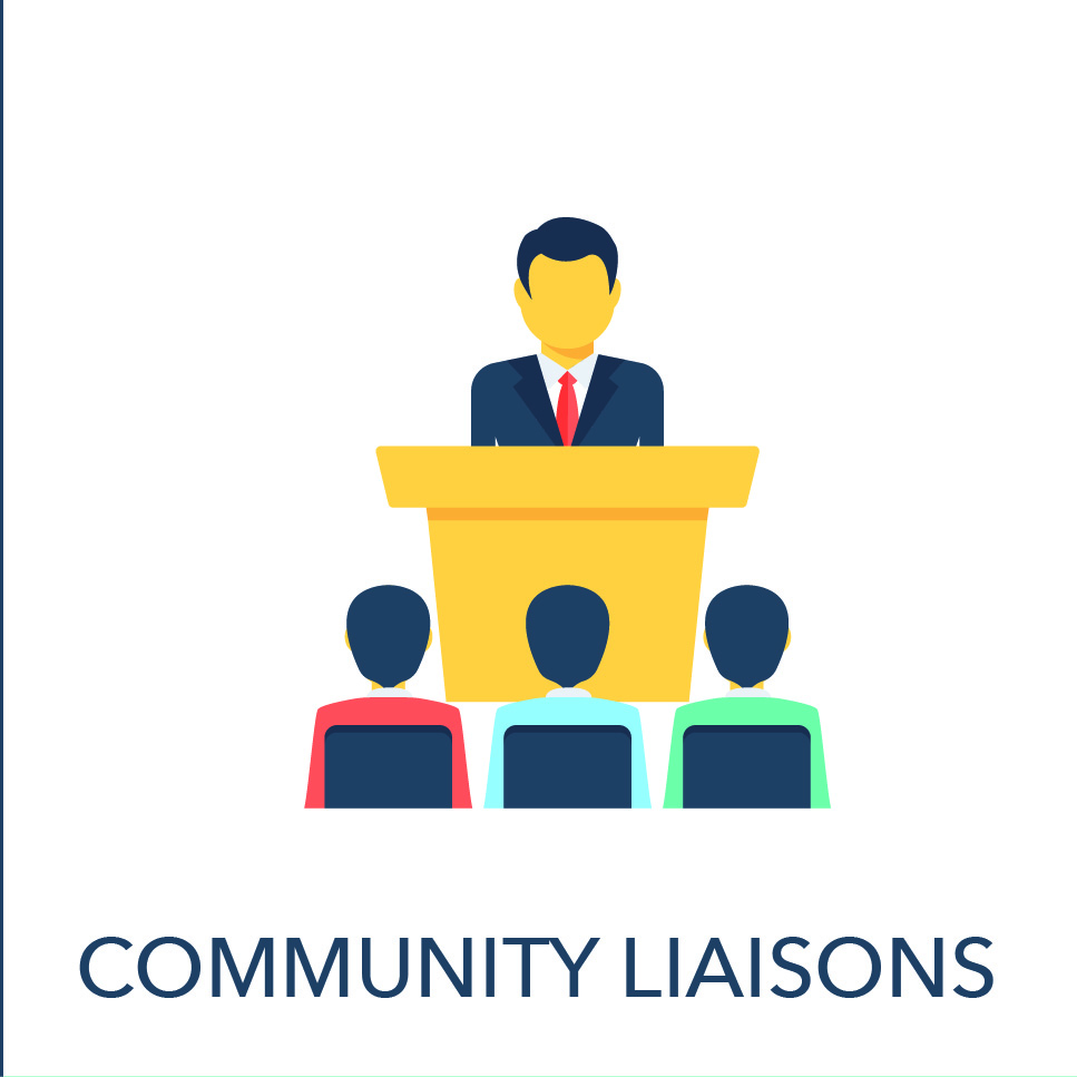 Community Liaison button