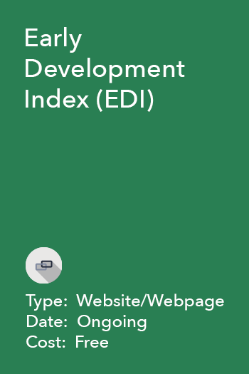 Early Development Index (EDI)