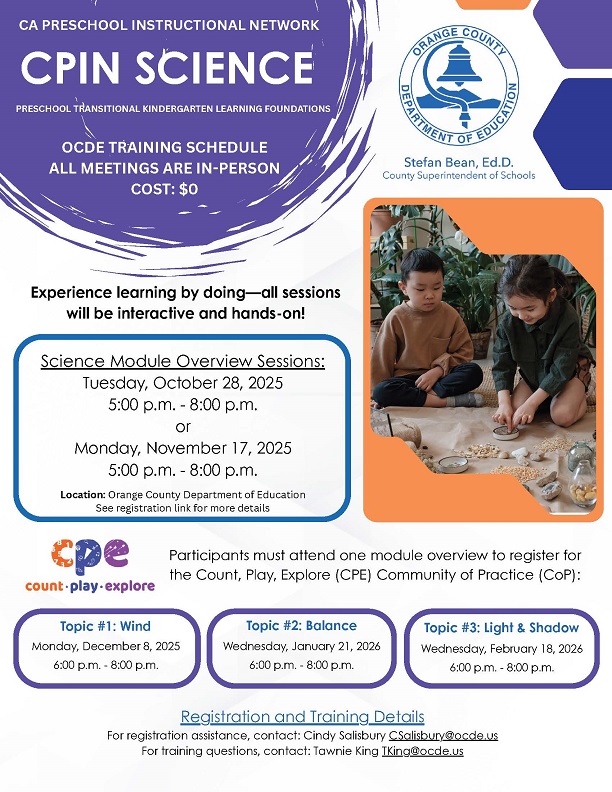 Thumbnail for CPIN: Count Play Explore (CPE) Science CoP: Balance