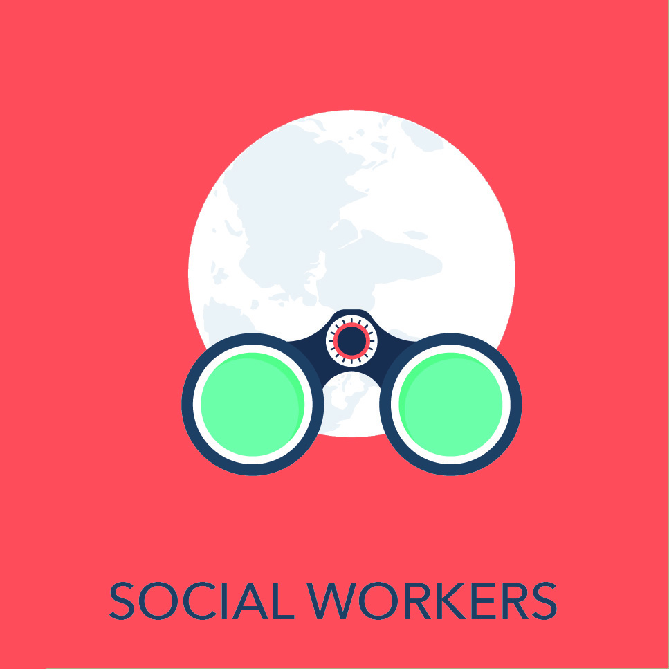 Social Workers button