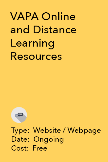 VAPA Online and Distance Learning Resources